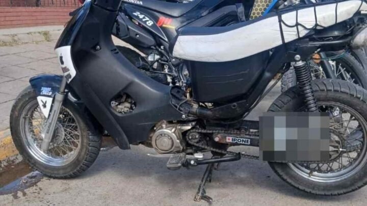 motocicletas con pedido de secuestro