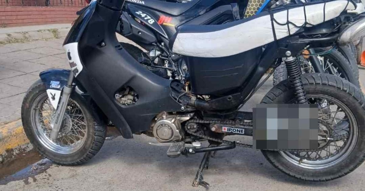 motocicletas con pedido de secuestro