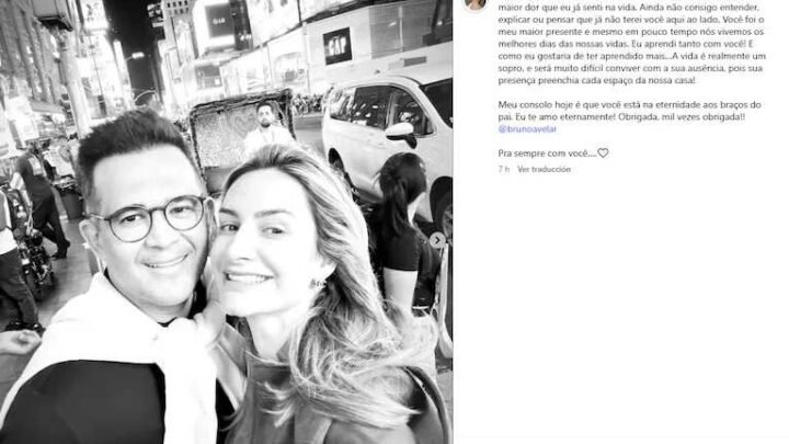 El desgarrador mensaje de despedida de la esposa de Bruno Avelar tras el trágico accidente aéreo