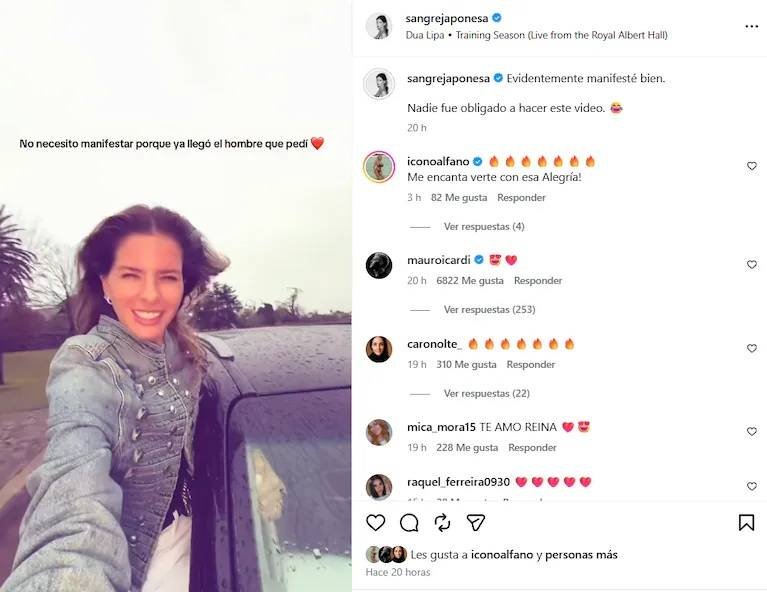 China Suárez Mauro Icardi compartió video terminó inhabilitación conducir