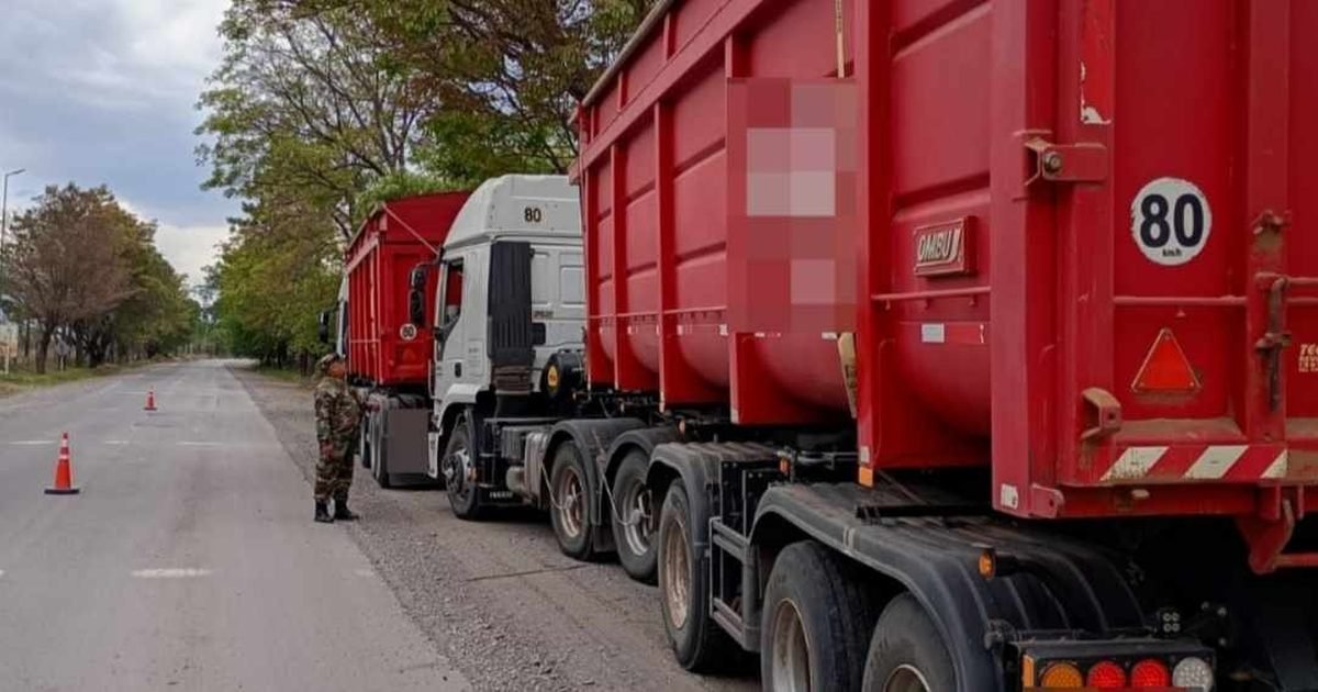 transporte irregular de maiz