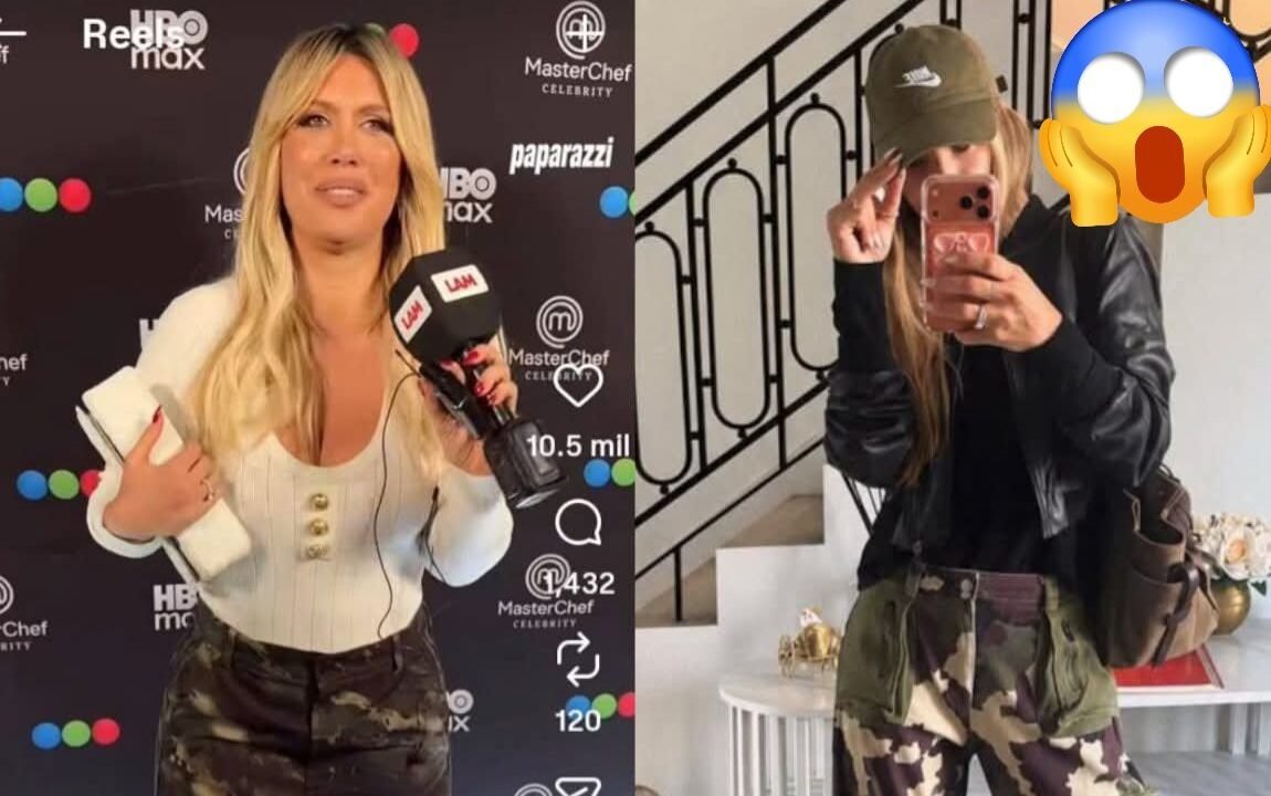 Duelo de estilo: el look camuflado que volvió a poner a Wanda Nara y la China Suárez en el centro de la polémica