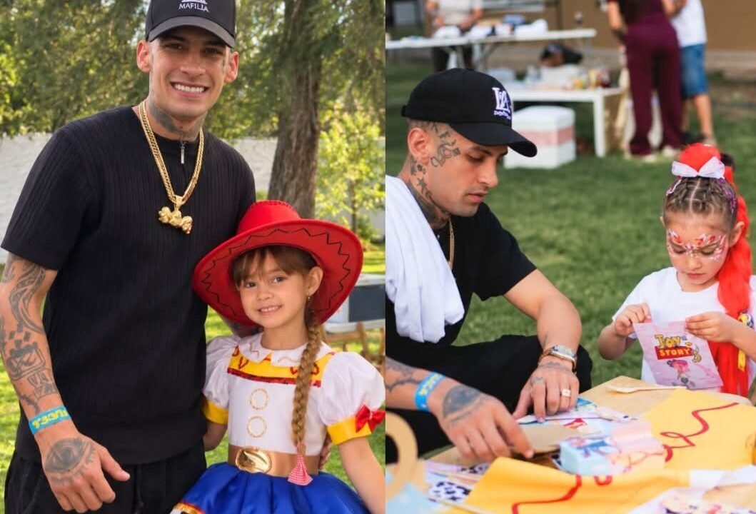 Jamaica, la hija de Gante y Tamara Báez, celebró sus 5 años con una fiesta temática de Toy Story