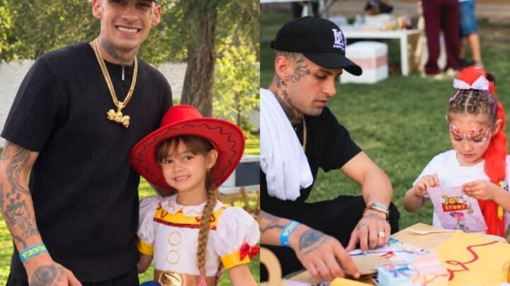 Jamaica, la hija de Gante y Tamara Báez, celebró sus 5 años con una fiesta temática de Toy Story