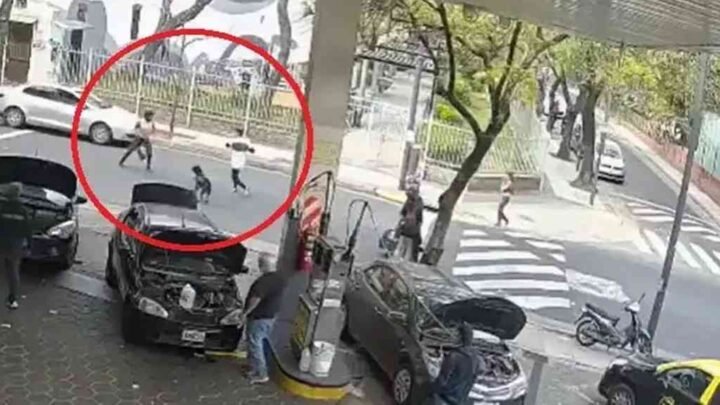 Crimen en San Cristóbal: un hombre asesinó a otro utilizando una muleta con una faca como lanza
