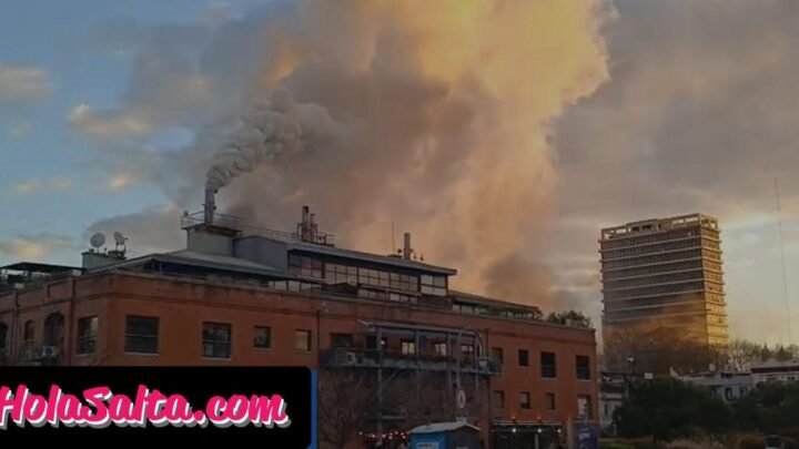 incendio Puerto Madero Principio reconocido restaurante evacuaron local hubo dos asistidos