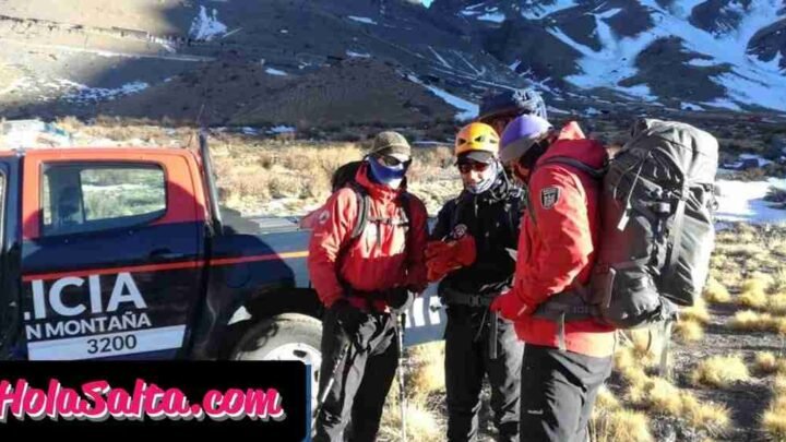 Intensa búsqueda de un andinista desaparecido en la zona de Vallecitos