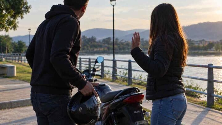 Imputaron a un hombre en Metán por golpear a su pareja con un casco y dañar su motocicleta