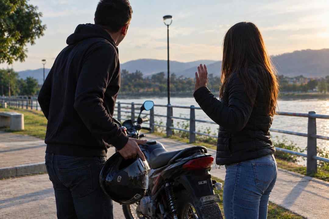 Imputaron a un hombre en Metán por golpear a su pareja con un casco y dañar su motocicleta