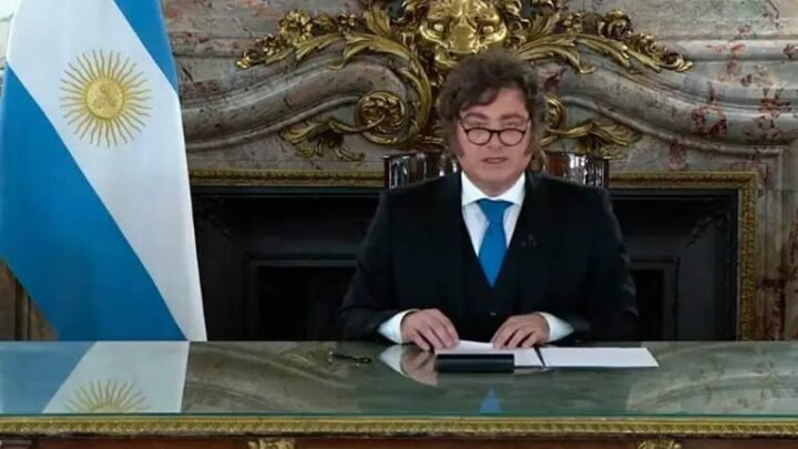 Milei anunció sanciones, una base naval y una ley ante la explotación de petróleo en Malvinas