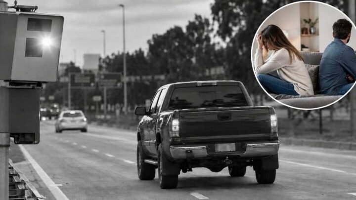 Una fotomulta en Av. Paraguay terminó en divorcio: la imagen reveló una supuesta infidelidad