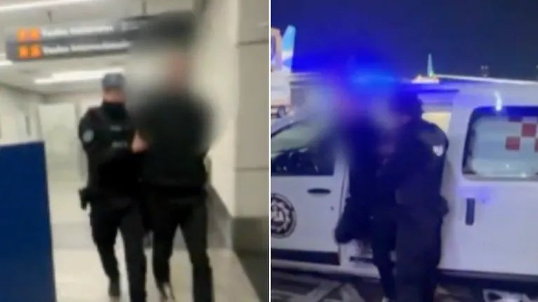 Quiso hacerle una broma a una amiga, dejó un riñón en una conservadora en Aeroparque y terminó detenido