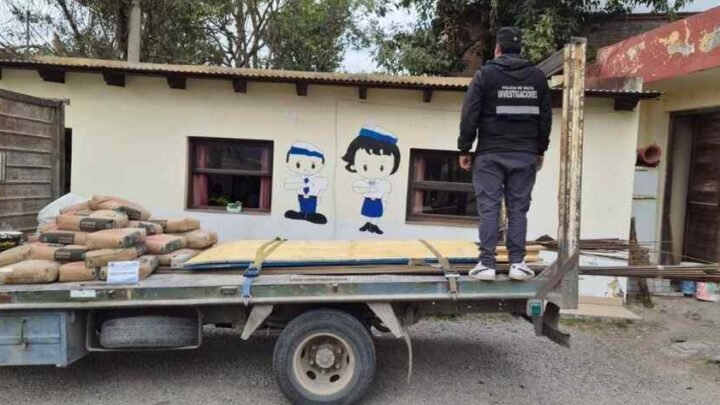 San Lorenzo: recuperaron materiales de construcción tras un operativo en el barrio Unión