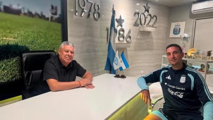 La Asociación del Fútbol Argentino inició las negociaciones para renovar el contrato de Lionel Scaloni