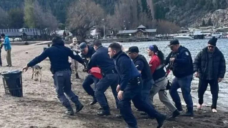 Conmoción en San Martín de los Andes: una mujer de 76 años falleció tras ingresar al lago Lácar