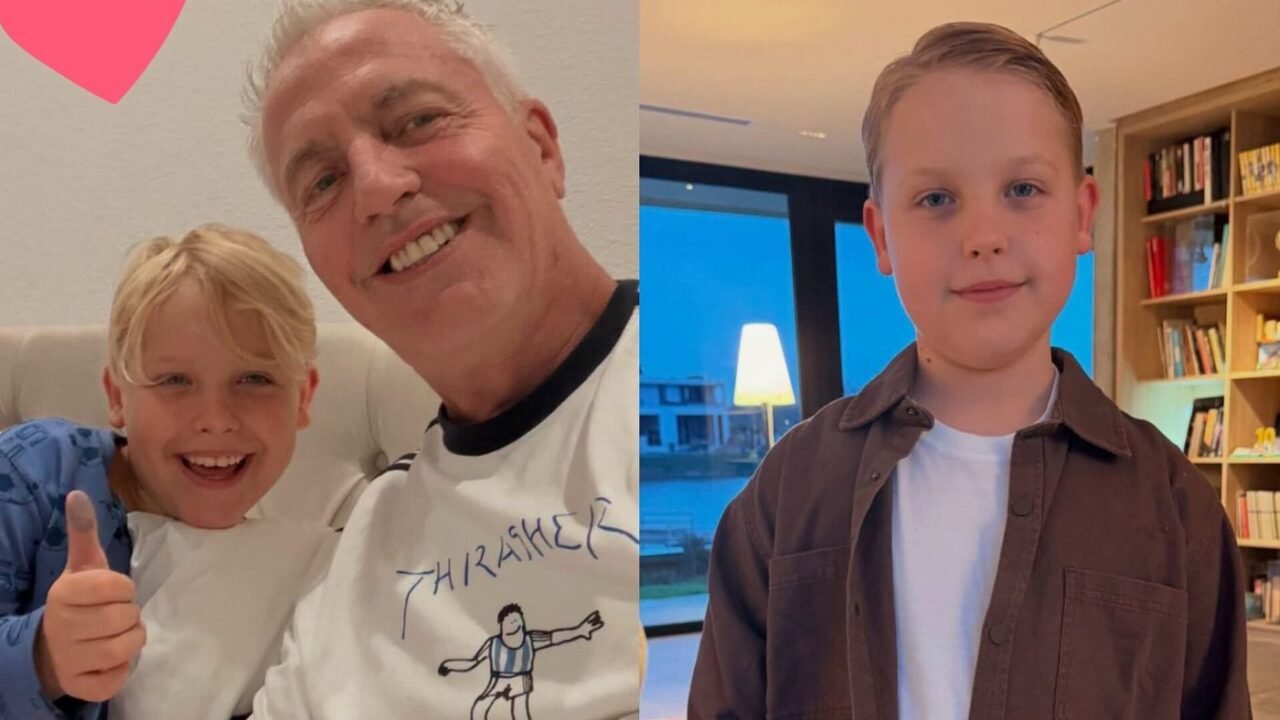 Mirko celebra sus 9 años: el tierno festejo del hijo de Marley