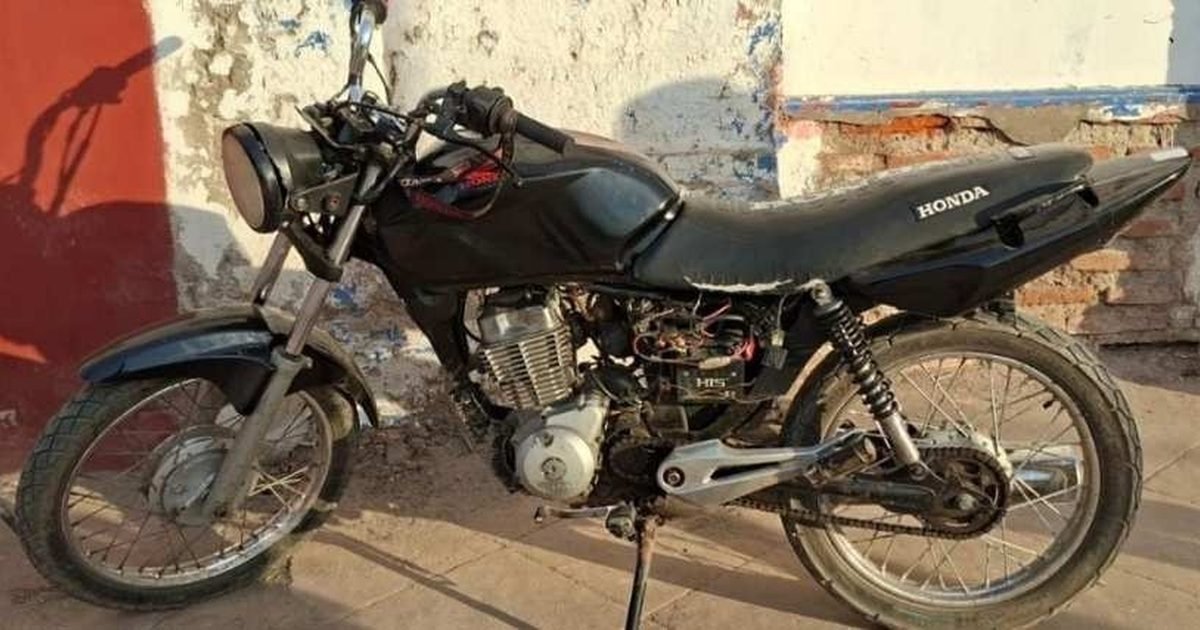 motocicletas con pedido de secuestro