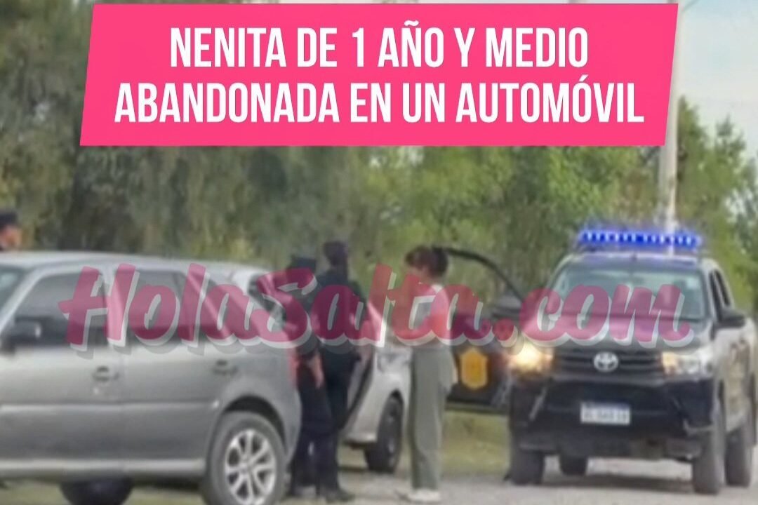 #ZonaSur de #Salta: Indignación y polémica tras el rescate de una bebé encerrada en un auto