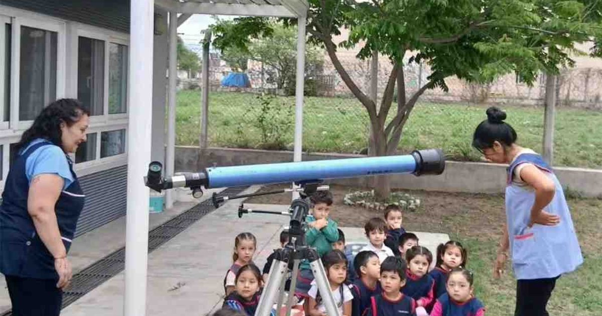 astronomía en nivel inicial