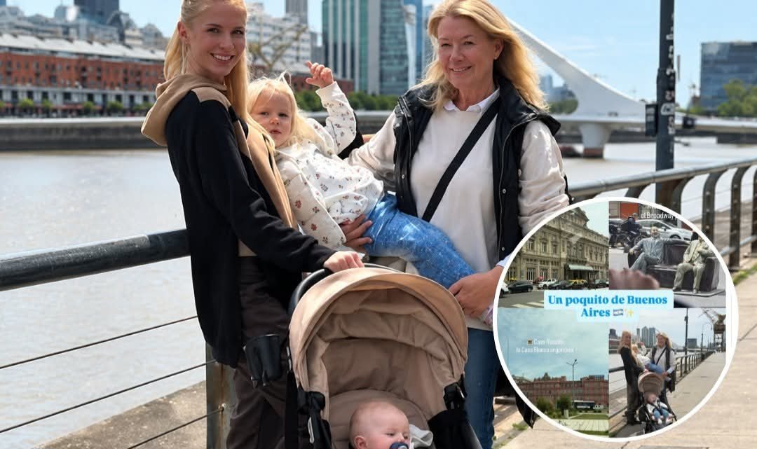 Daniela Christiansson se instaló definitivamente en Buenos Aires: su nueva vida junto a Maxi López y sus hijos
