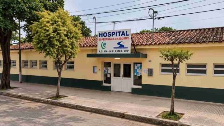 operativo sanitario en Las Lajitas
