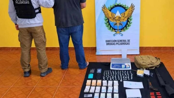 droga en Joaquin V Gonzalez