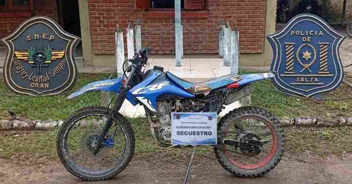 motos con numeración adulterada