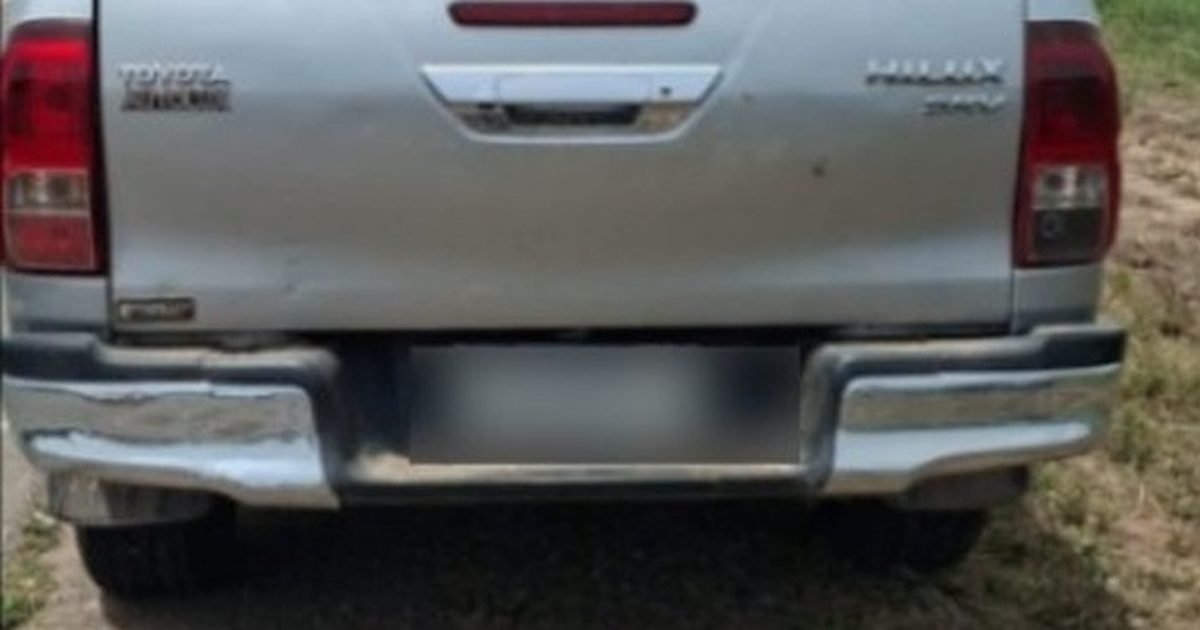 recuperaron una camioneta