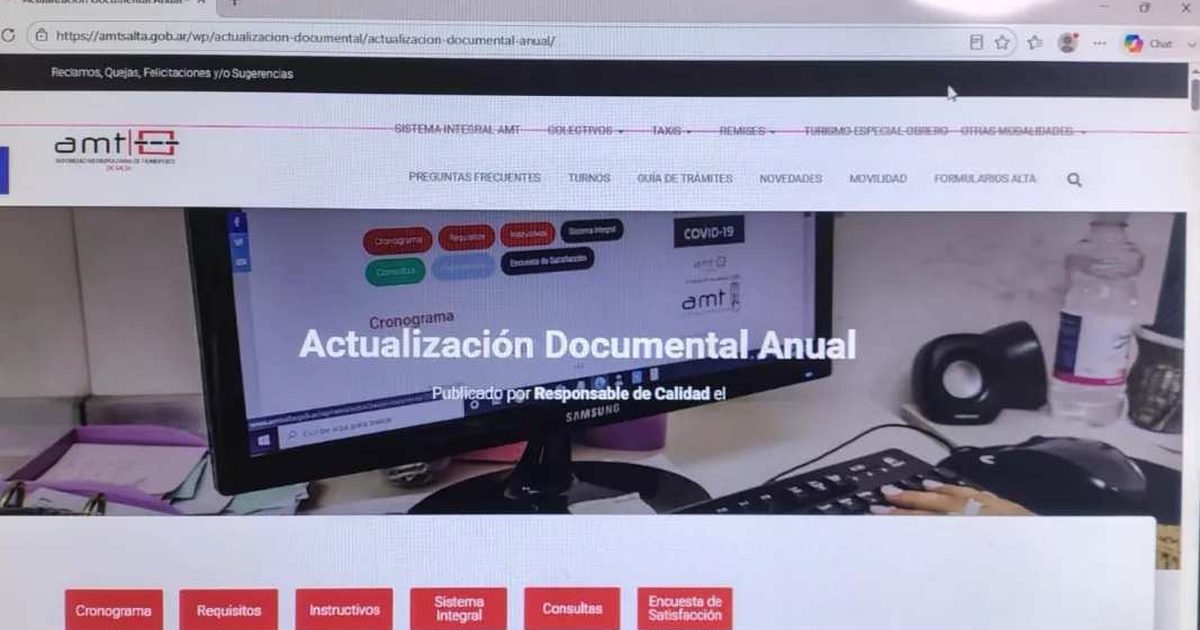 Actualización Documental taxis y remises