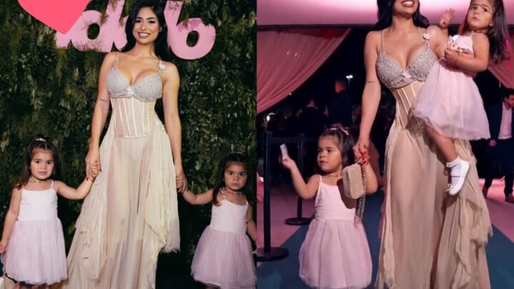 Daniela Celis vivió una noche mágica en los Premios Ídolo Argentina junto a sus hijas