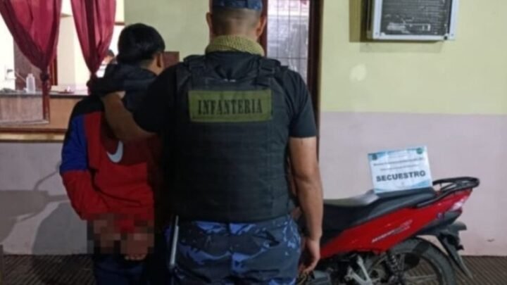 moto robada en Tartagal
