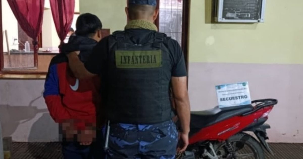 moto robada en Tartagal