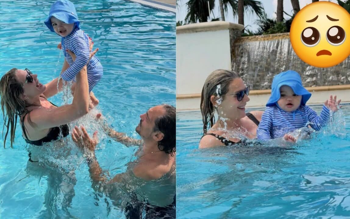 Rocío Marengo y Eduardo Fort a puro relax en Miami: las tiernas postales del primer viaje de Isidro
