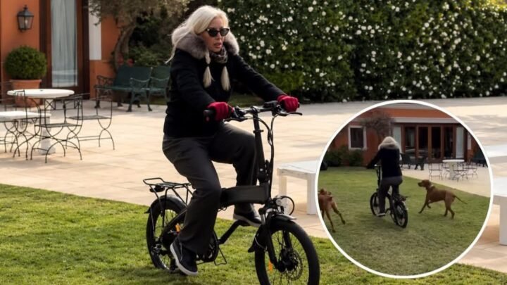 Susana Giménez estrenó bicicleta en La Mary: su desopilante paseo con sus perros y una frase que es furor