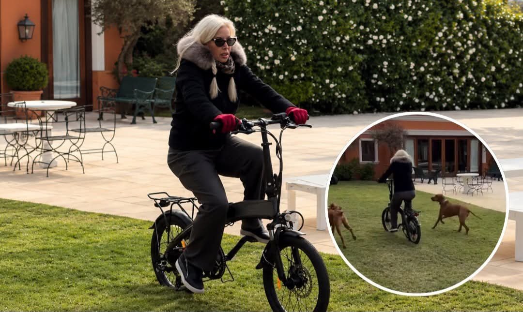 Susana Giménez estrenó bicicleta en La Mary: su desopilante paseo con sus perros y una frase que es furor