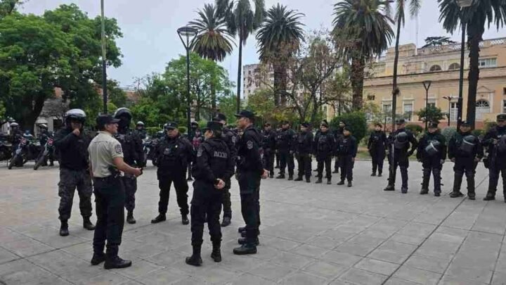 megaoperativo policial en Salta