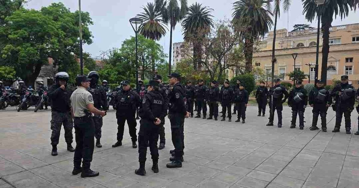 megaoperativo policial en Salta