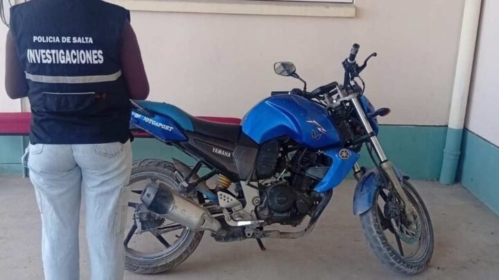 secuestraron una moto