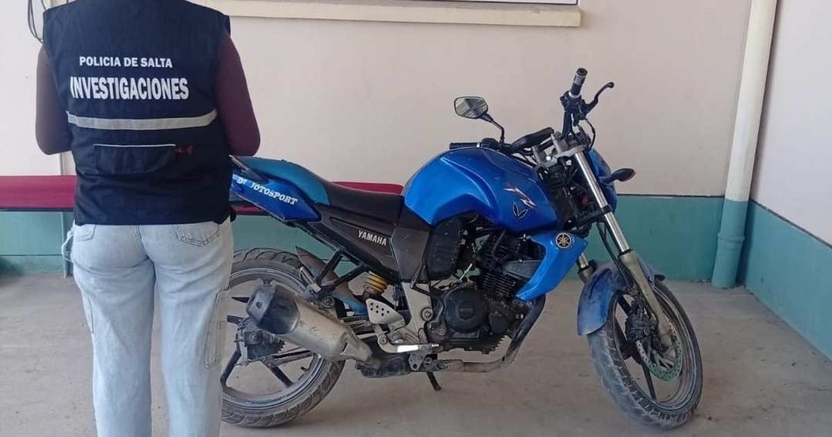secuestraron una moto