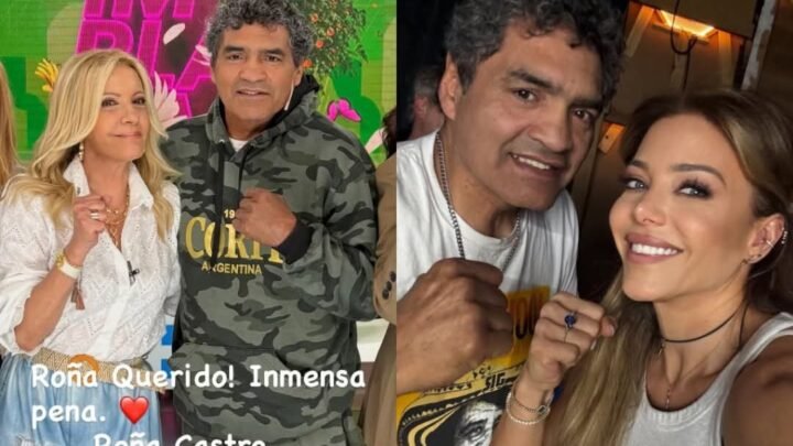 El mundo del espectáculo despidió al Roña Castro con emotivos mensajes: “Abrazo eterno al campeón”