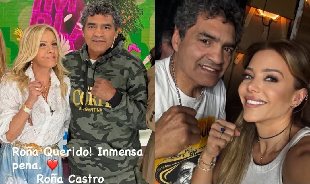 El mundo del espectáculo despidió al Roña Castro con emotivos mensajes: “Abrazo eterno al campeón”