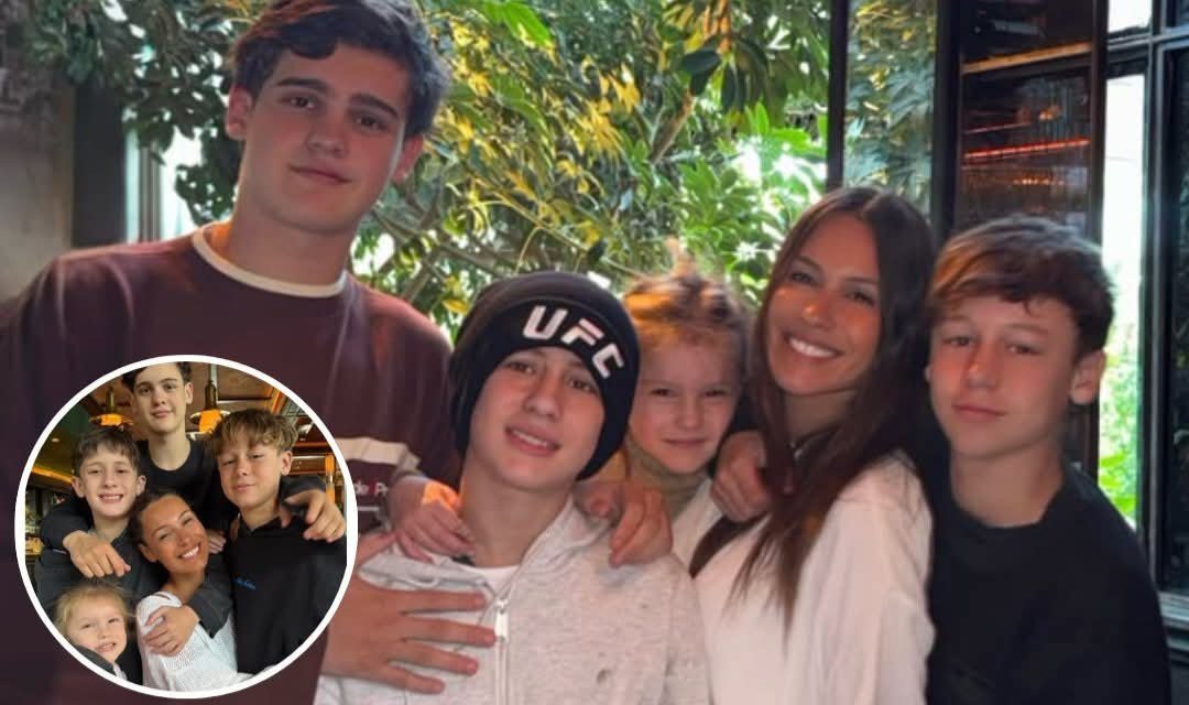 Pampita celebró el Día de la Madre junto a sus hijos y recibió un mensaje de Roberto García Moritán