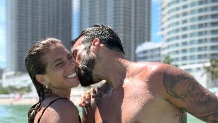 Cinthia Fernández celebró sus 38 años en Miami junto a sus hijas y Roberto Castillo