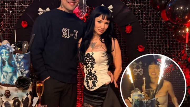 La Joaqui celebró sus 31 años con una fiesta sorpresa de Halloween organizada por Tiago: el emotivo momento que terminó en