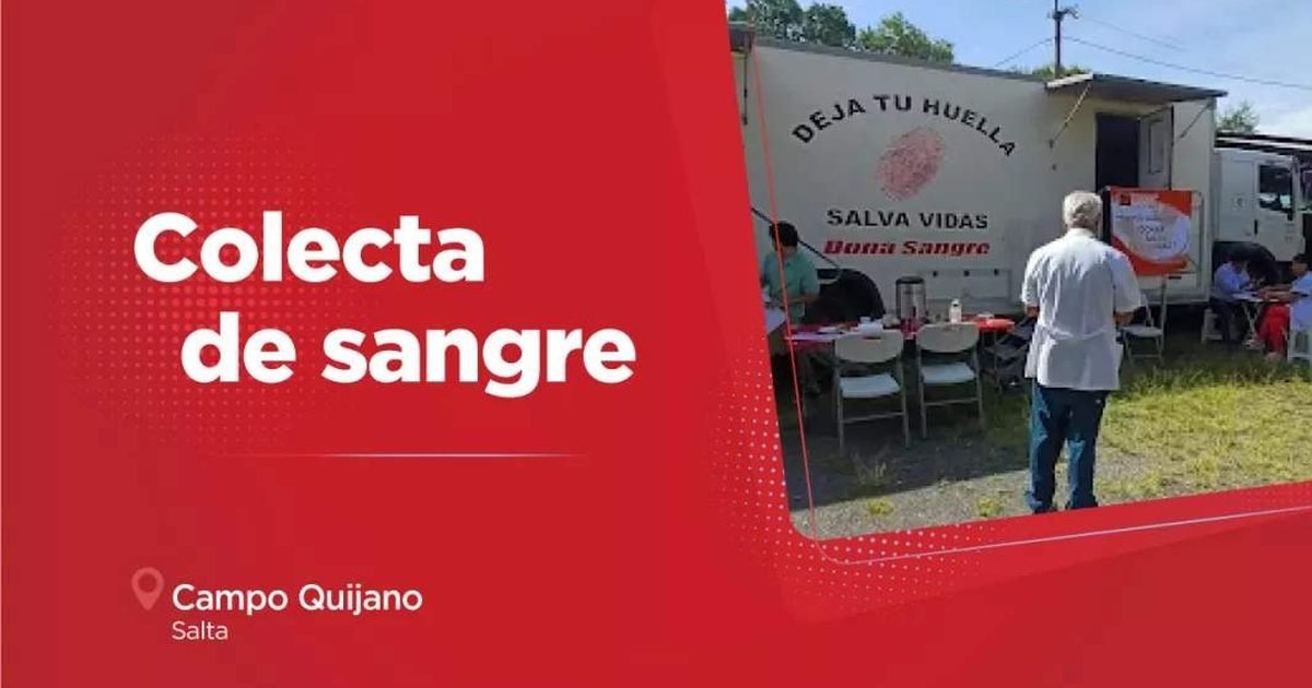 colecta de sangre