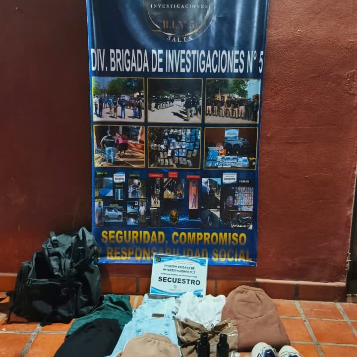 Golpe en Joaquín V. González: tras violentar una casa, detuvieron a un sospechoso por el robo
