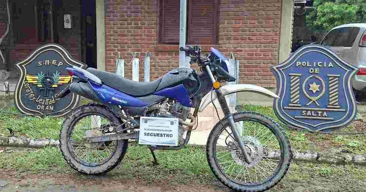 motocicletas con pedido de secuestro