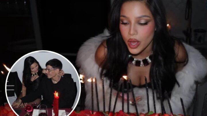 Emilia celebró sus 30 años a puro glamour y anunció el lanzamiento de Bodypainting