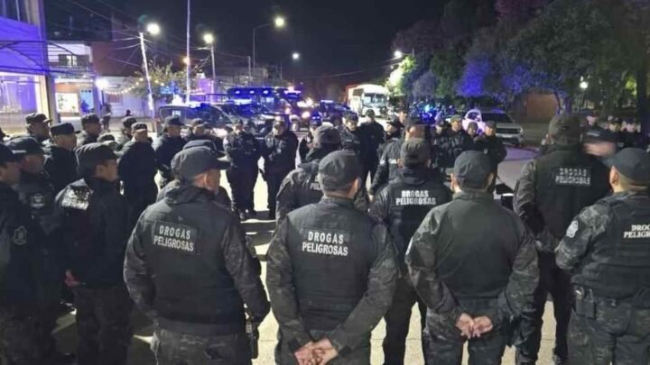 operativo en Las Lajitas