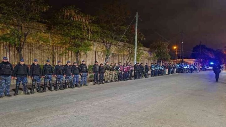 megaoperativo policial en Salta